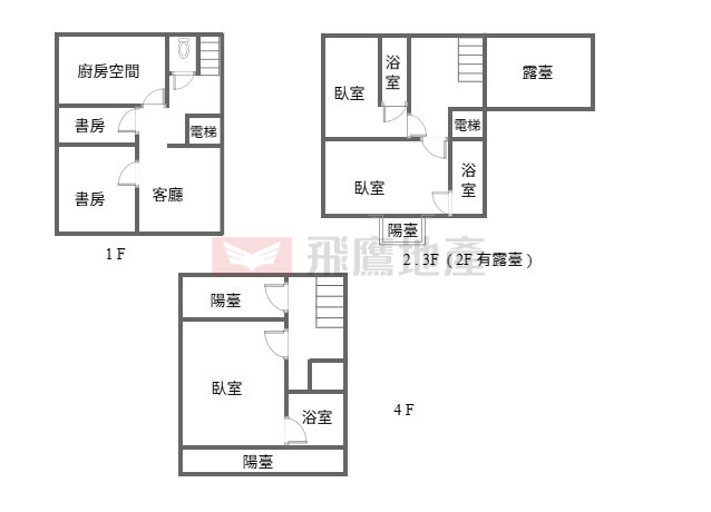 物件格局圖 1